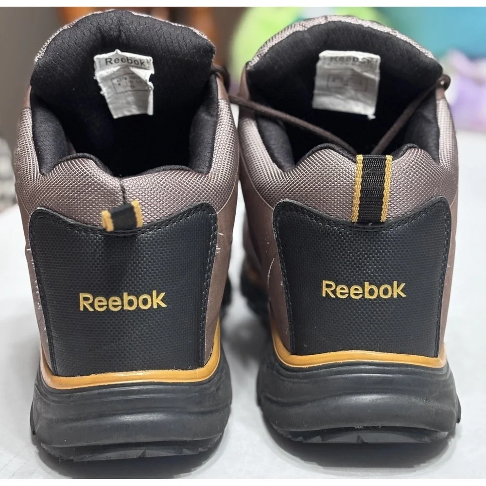 Reebok Arion RB4512 Men's Work Boots 13W‎ Waterproof ASTM Safety Toe Brown